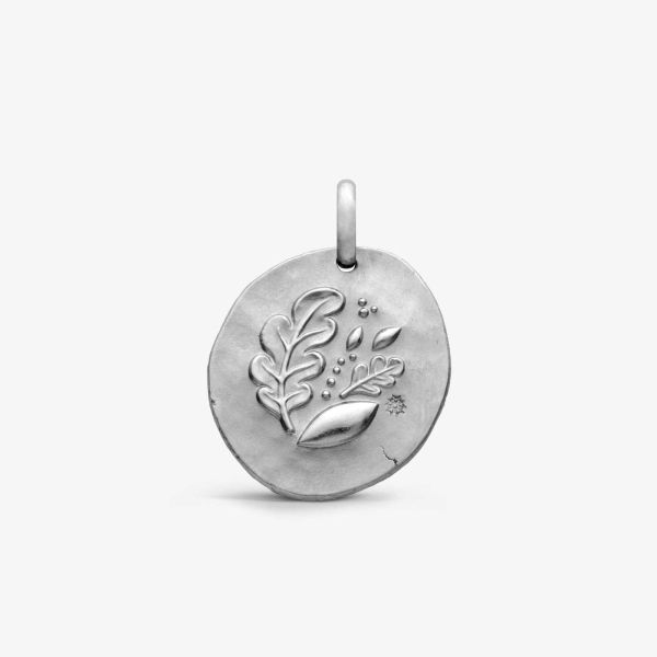 Médaille Arthus Bertrand Terre Goodplanet 18mm Argent