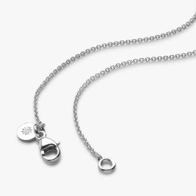 Chaine Arthus Bertrand Forçat Rond 0,50 42cm Argent