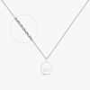 Chaine Arthus Bertrand Forçat Lime 0,50 42cm Argent