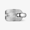 Bague Arthus Bertrand Ruban Asymetrique Argent