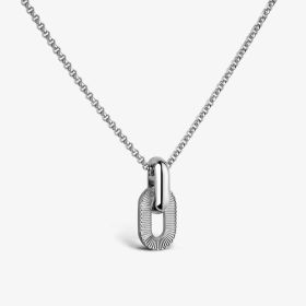 Collier Arthus Bertrand Ruban 42-40-38 Cm Argent
