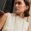 Boucles D'oreilles Arthus Bertrand Ruban Argent