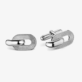 Boutons Manchettes Arthus Bertrand Ruban Argent