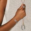 Bracelet Arthus Bertrand Ruban Chaine Arthus Bertrand Jaseron 18-16cm Ag