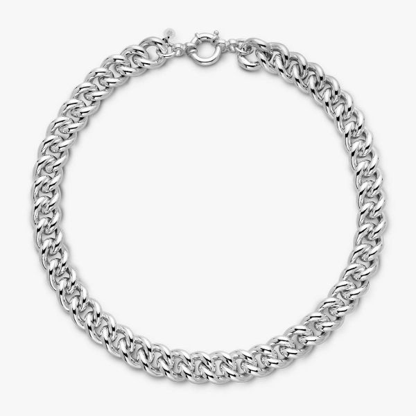 Collier Arthus Bertrand Opera Maille Gour 42cm Argent Passive