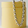 Collier Arthus Bertrand Odeon Maille Ronde 45cm Argent