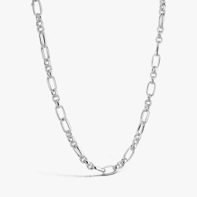 Collier Arthus Bertrand Orsay Maille Ovale 65cm Argent