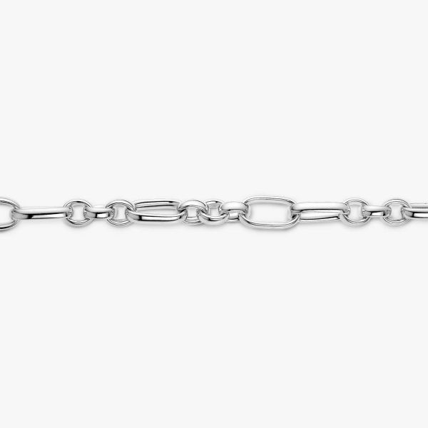Collier Arthus Bertrand Orsay Maille Ovale 65cm Argent