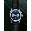 Montre March LA.B Agenda Supra Automatique Cadran Navy Alligator Noir
