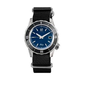 Montre March LA.B Belza Automatique Cadran Ocean Nato Noir