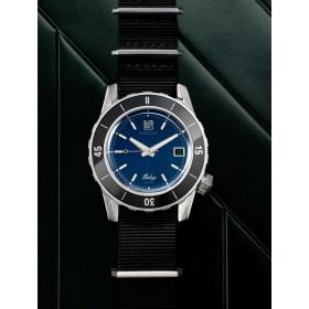 Montre March LA.B Belza Automatique Cadran Ocean Nato Noir