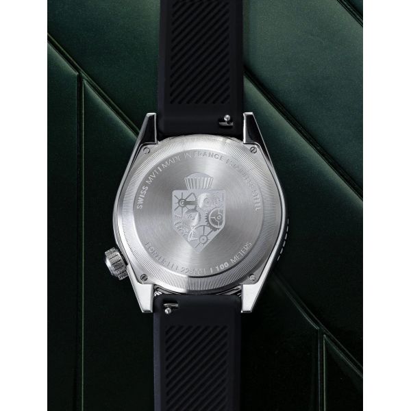 Montre March LA.B Bonzer Electrique Ocean Silicone Noir
