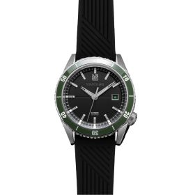Montre March LA.B Bonzer Automatique Cadran Mars Silicone Noir