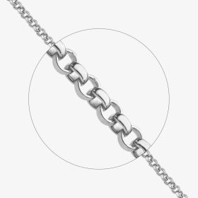 Chaine Arthus Bertrand Jaseron 3mm 70cm Argent