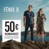 Montre Garmin Fenix 8 43mm AMOLED Sapphire Soft Gold Bracelet Cuir + Silicone