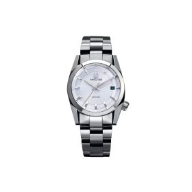 Montre March LA.B AM69 Electrique White Acier brossé 3 maillons