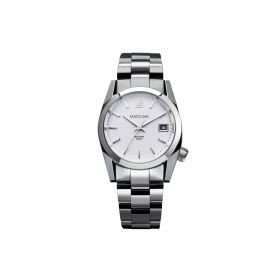 Montre March LA.B AM69 Automatique Cadran White Acier brossé 3 maillons