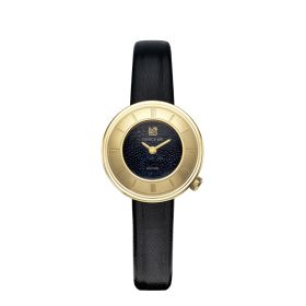 Montre March LA.B Lady Volante Electrique Suprême Chevreau Noir