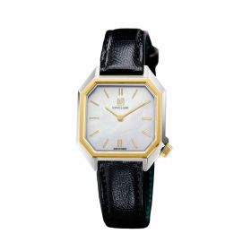 Montre March LA.B Milady Mansart Electrique NacreChevreau Noir