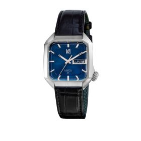 Montre March LA.B AM2 Slim Electrique Ocean Alligator Noir