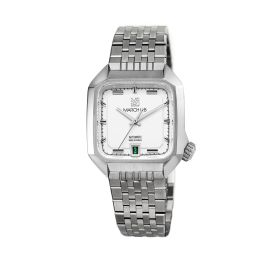 Montre March LA.B AM2 Slim Automatique Cadran White Acier Brossé 7 Maillons