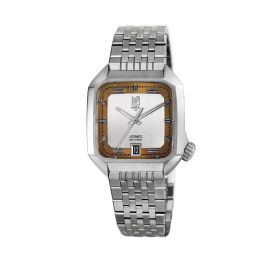 Montre March LA.B AM2 Slim Automatique Cadran Shelter Acier Brossé 7 Maillons