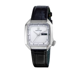 Montre March LA.B AM2 Electrique White Alligator Noir