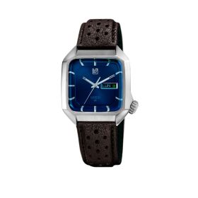 Montre March LA.B AM2 Electrique Ocean Buffle Perforé Marron