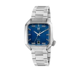Montre March LA.B AM2 AutomatiqueNavy Acier Brossé 3 Maillons
