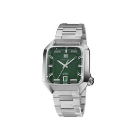 Montre March LA.B AM2 Automatique Cadran Grall Acier Brossé 3 Maillons