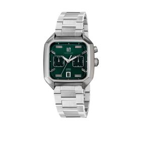 Montre March LA.B AM2 Calendar Automatique Cadran Grall Acier Brossé 3 Maillons