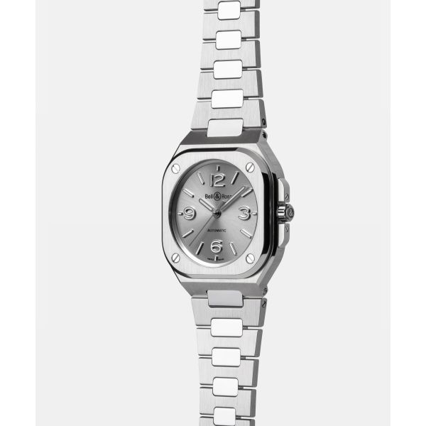 Montre BELL & ROSS BR-05 36 mm Grey Steel
