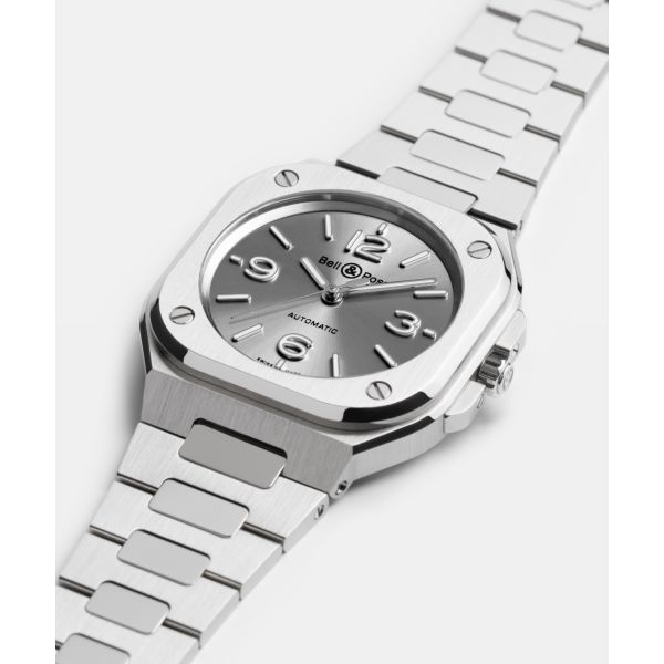 Montre BELL & ROSS BR-05 36 mm Grey Steel