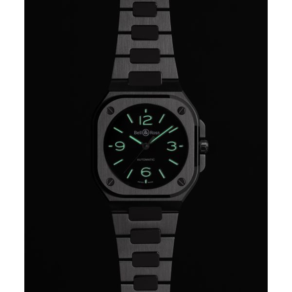 Montre BELL & ROSS BR-05 36 mm Grey Steel