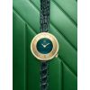 Montre March LA.B Lady Volante Electrique Malachite Alligator Vert
