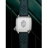 Montre March LA.B AM2 Slim Electrique White Buffle Perforé Noir