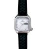 Montre March LA.B AM2 Slim Electrique White Buffle Perforé Noir