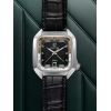 Montre March LA.B AM2 SLIM GMT Automatique Cadran Empire Alligator Noir