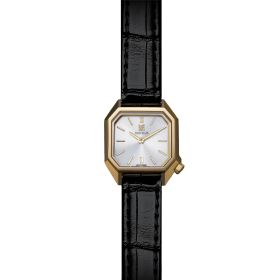 Montre March LA.B Mansart Electrique Continental Alligator Noir