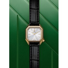 Montre March LA.B Mansart Electrique Continental Alligator Noir