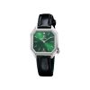 Montre March LA.B Milady Mansart Electrique Forest Chevreau Noir
