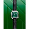 Montre March LA.B Milady Mansart Electrique Forest Chevreau Noir