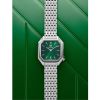 Montre March LA.B Milady Mansart Electrique Forest Acier poli-brossé 9 maillons