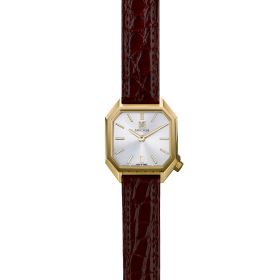Montre March LA.B Milady Mansart Electrique Continental Alligator marron