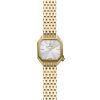 Montre March LA.B Milady Mansart Electrique Continental Acier poli-brossé 9 maillons dorés