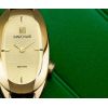 Montre March LA.B Oblongue Electrique Gold Chevreau Noir