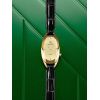 Montre March LA.B Oblongue Electrique Gold Alligator Noir