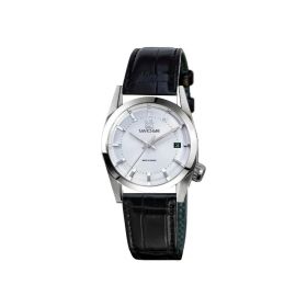 Montre March LA.B AM69 Electrique White Alligator Noir