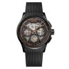 Montre Mido Multifort Skeleton Chronographe PVD Noir Bracelet Caoutchouc