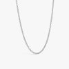 Chaine Arthus Bertrand Double Maille 55cm Argent